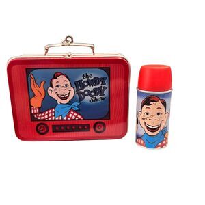 Hallmark Howdy Doody Metal Lunch Box Set Ornament 1999